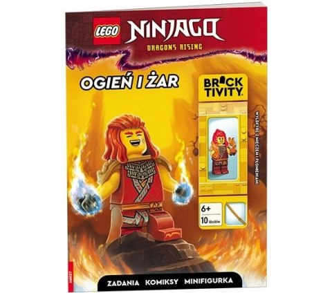 Ameet Książka dla dzieci LEGO® NINJAGO®. Ogień i Żar Ameet (LNC 6749)