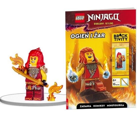 Ameet Książka dla dzieci LEGO® NINJAGO®. Ogień i Żar Ameet (LNC 6749)
