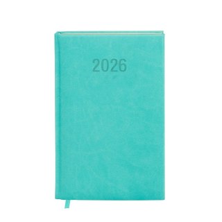 Antra Kalendarz książkowy (terminarz) 2026 COLOROFIX TDW A6 Antra (TURKUSOWY)