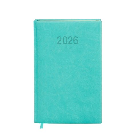 Antra Kalendarz książkowy (terminarz) 2026 COLOROFIX TDW A6 Antra (TURKUSOWY)