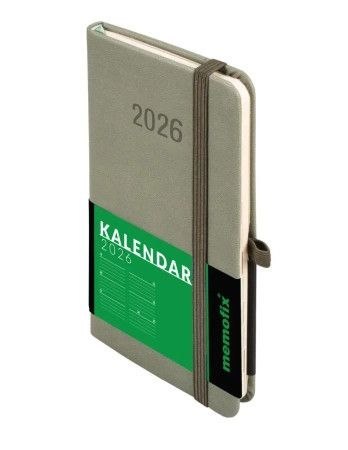 Antra Kalendarz książkowy (terminarz) 2026 OLIWKOWYTDW A6 Antra