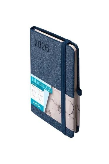 Antra Kalendarz książkowy (terminarz) 2026 SAKURA TDW A6 Antra (GRANATOWY)