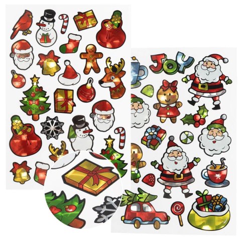 Arpex Naklejki świąteczne świąteczny mix holo Arpex (NR5845)