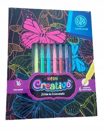 Astra Fun Zestaw plastyczny do kolorowania Animals Astra Fun (601024001)