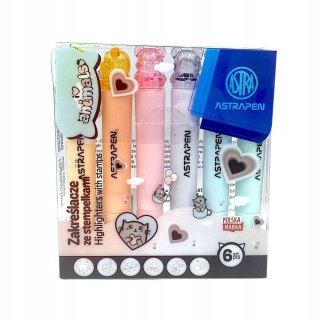 Astrapen Zakreślacz ze stempelkami Animals Choco Astrapen (208025902)