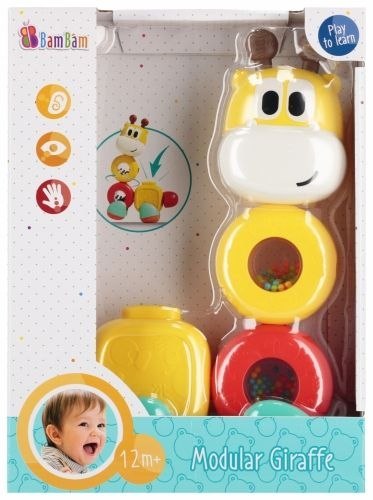 Bam Bam Zabawka edukacyjna żyrafa modułowa Bam Bam (569117)