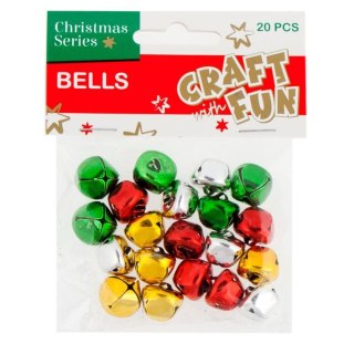 Craft Fun Ozdoba świąteczna boże narodzenie dzwoneczki Craft Fun (412803)