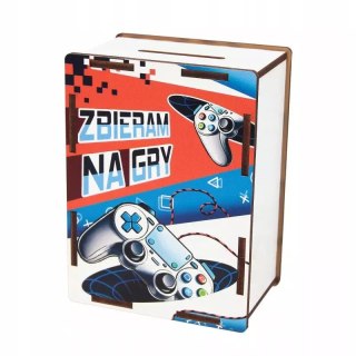 Cresco Skarbonka drewniana Cresco (224020)