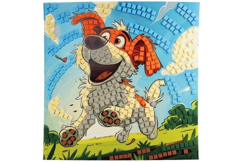 Fun&Joy Mozaika biegnący pies Fun&Joy