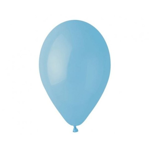 Godan Balon gumowy pastelowy 100 szt niebieski 12cal Godan (G110/72)