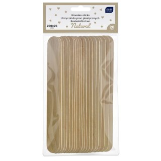 Interdruk Patyczki zestaw DO prac plastycznych Interdruk (200x25mm)