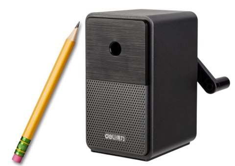 Lean Temperówka na korbkę czarna Lean (20201)