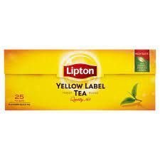 Lipton Herbata czarna, 25 torebek 2g Lipton (01996)