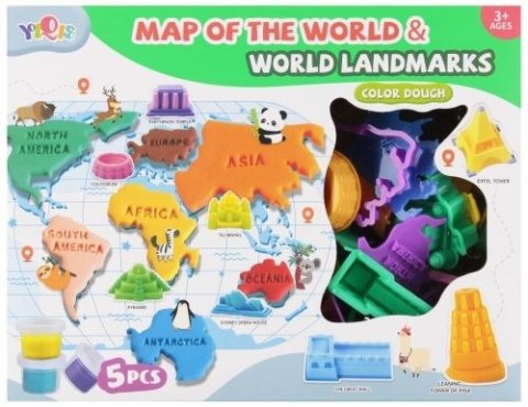 Mega Creative Masa plastyczna dla dzieci świat mix Mega Creative (567760)