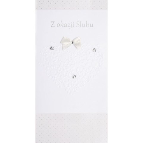 Pol-mak Kartka składana DL ślub dl Pol-mak (DLUX_SL_464)