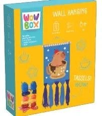 Tm Toys Zestaw kreatywny dla dzieci Wow Box do wykonania makramy z motywem kapibary w filiżance Tm Toys (WOW0277)