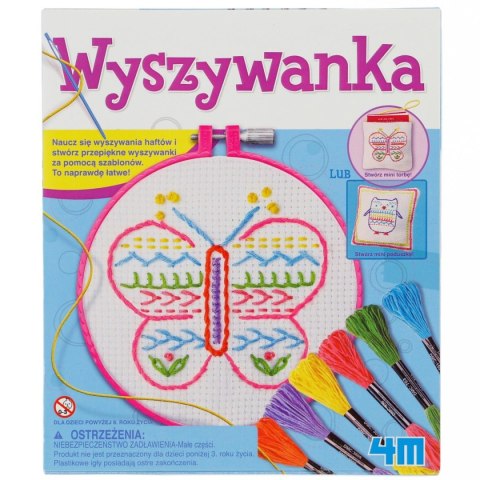 4m Zestaw kreatywny ZRÓB TO SAM WYSZYWANKA 4m (2763)