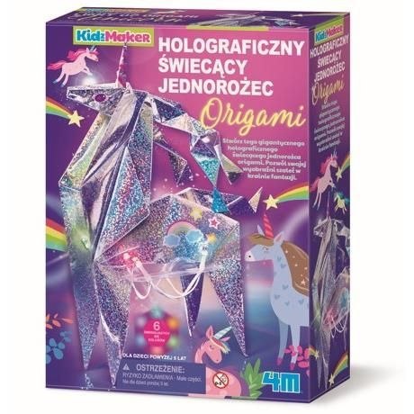 4m Zestaw kreatywny dla dzieci Holograficzny 3D Jednorożec 4m (7762)