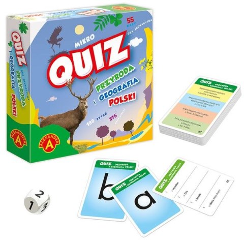 Alexander Gra edukacyjna Przyroda i geografia Polski Alexander (8690)