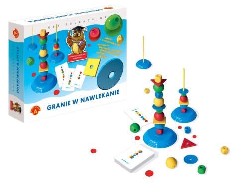 Alexander Gra edukacyjna granie w nawlekanie Alexander