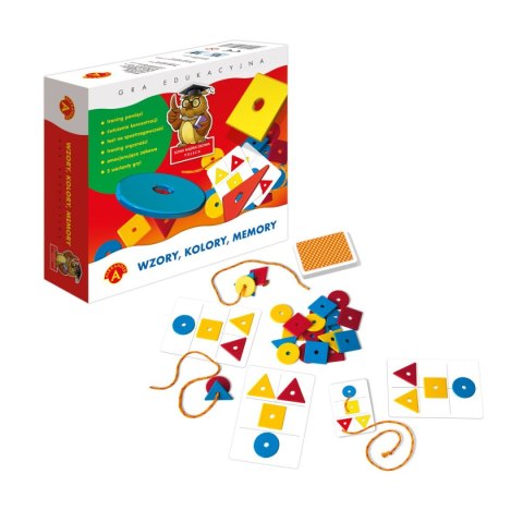 Alexander Gra pamięciowa wzory,kolory,memory Alexander (5906018004571)
