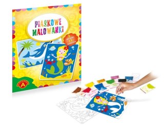 Alexander Książeczka edukacyjna Syrenka, Delfin paskowe malowanki Alexander