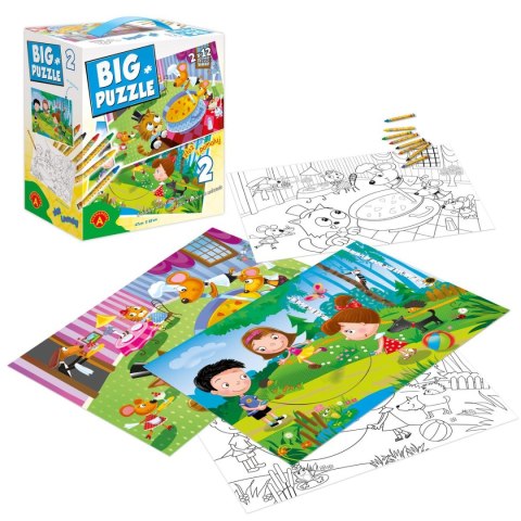 Alexander Puzzle Big Puzzle 2 - Skakanka/Restauracja Alexander (2470)
