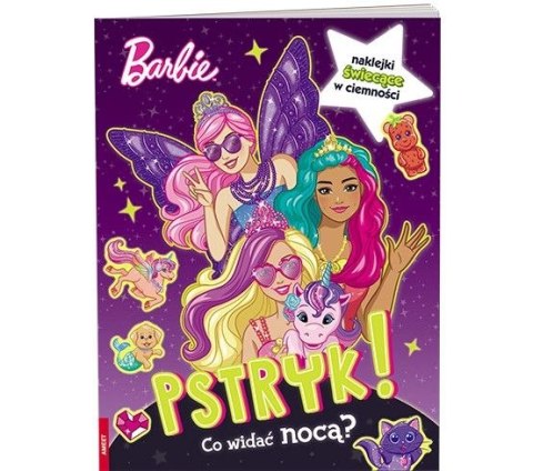 Ameet Książka dla dzieci Barbie™. Pstryk! Co widać nocą? Ameet (GLO 1401)