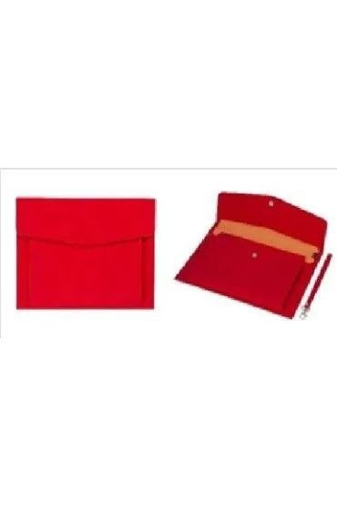 Antra Teczka ofertowa koperta na napy A4 kolor: czerwony 1 kieszeni Antra