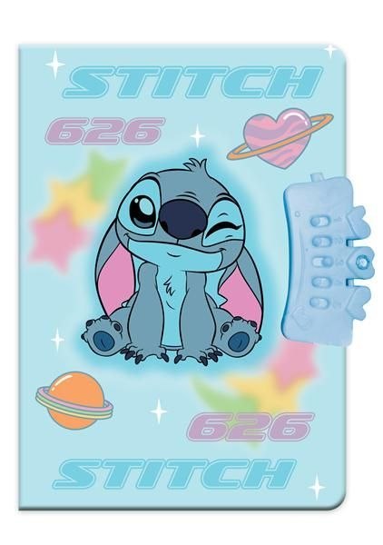 Beniamin Pamiętnik Stitch na szyfr A5 Beniamin