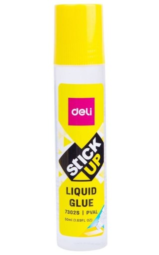 Deli Klej w płynie aplikatorem silikowanym 50ml Deli (E7302S)
