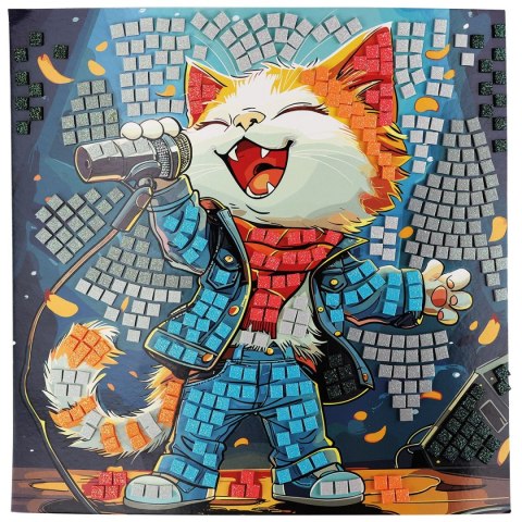 Fun&Joy Mozaika kot śpiewa Fun&Joy