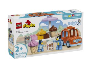 Lego Klocki konstrukcyjne Duplo Wyprawa po lody z Blue Lego (10458)
