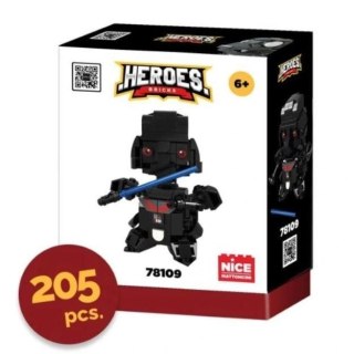 Nice Group Klocki konstrukcyjne Heroes! Black Soldier 205 el Nice Group (1093)