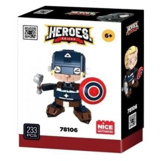 Nice Group Klocki konstrukcyjne Heroes! Blue Soldier 228el. Nice Group (1062)