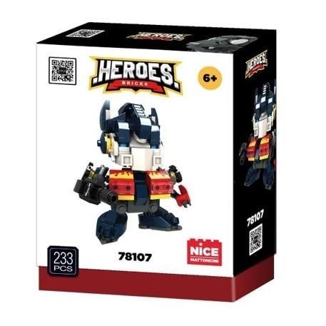 Nice Group Klocki konstrukcyjne Heroes! Blue Truck Soldier 210el. Nice Group (1079)