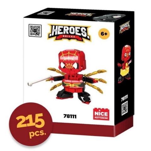 Nice Group Klocki konstrukcyjne Heroes! Red Soldier 215el. Nice Group (1116)