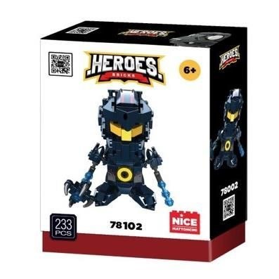 Nice Group Klocki konstrukcyjne Heroes! Robot 234el. Nice Group (1024)