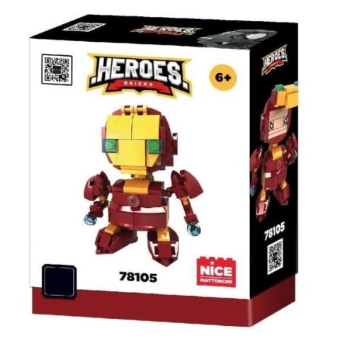 Nice Group Klocki konstrukcyjne Heroes! Yellow Soldier 195el. Nice Group (1055)