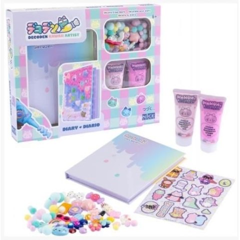 Nice Group Zestaw kreatywny dla dzieci Pamiętnik do Dekorowania Nice Group (5113)