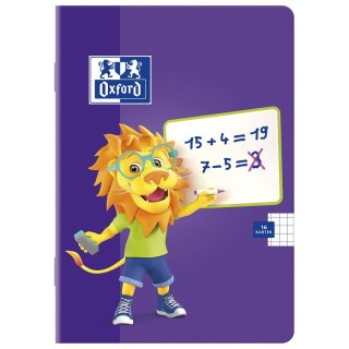 Oxford Zeszyt A5 Lion 32k. 90g linia podwójna Oxford (400106955)