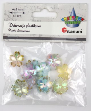 Titanum Ozdoba akrylowa Craft-Fun Series kwiatki Titanum (25NR001)
