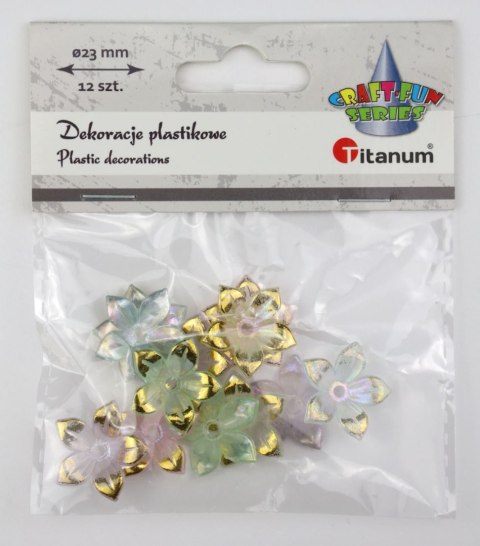 Titanum Ozdoba akrylowa Craft-Fun Series kwiatki Titanum (25NR002)