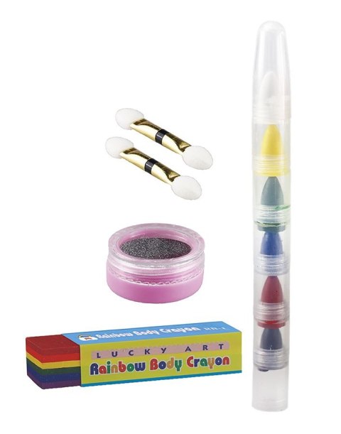 Titanum Kredki do malowania twarzy segmentowe 6 kol. Titanum