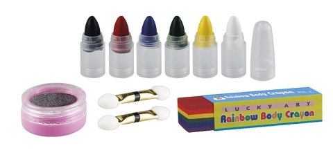 Titanum Kredki do malowania twarzy segmentowe 6 kol. Titanum