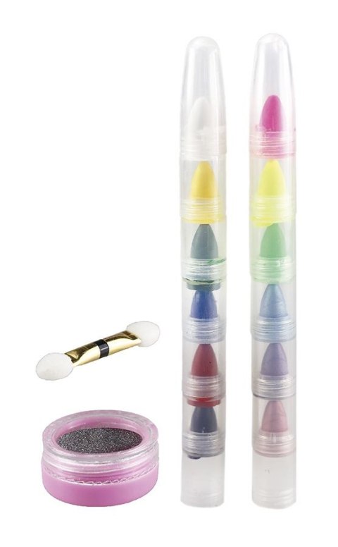 Titanum Kredki do malowania twarzy segmentowe mix 12 kol. Titanum