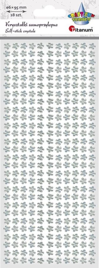 Titanum Kryształki Craft-Fun Series 308 szt białe Titanum (19TZ0308-5)