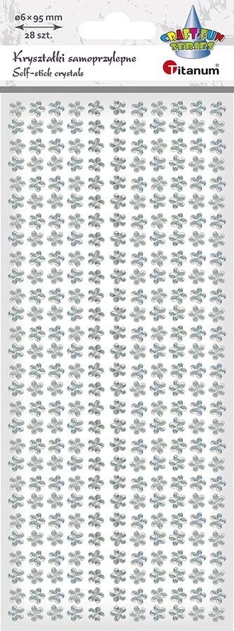 Titanum Kryształki Craft-Fun Series 308 szt białe Titanum (19TZ0308-5)