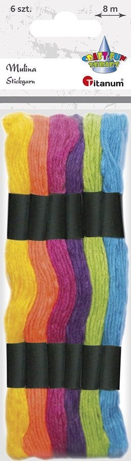 Titanum Mulina Craft-Fun Series jaskrawa 6 kol. Titanum