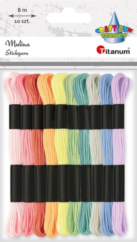 Titanum Mulina Craft-Fun Series pastelowa 10 kol. Titanum (25HJ0331-12)